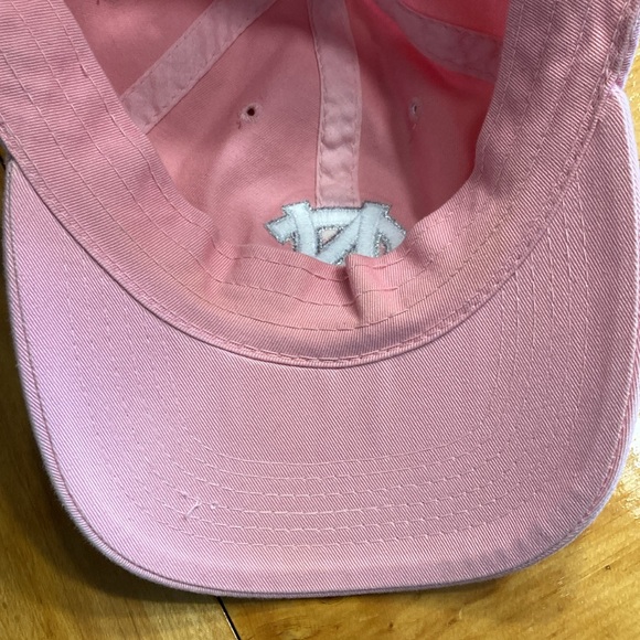University of North Carolina Tarheels Pink Embroidered Baseball Cap Hat - Picture 8 of 11